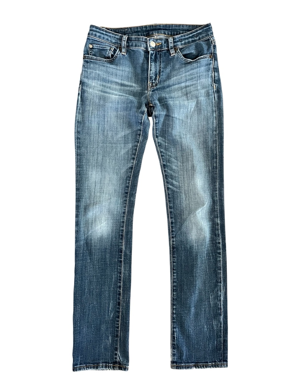 Denim & Supply Ralph Lauren Jeans Womens 28x32 Straight Leg Distressed Denim
